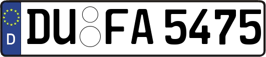 DU-FA5475