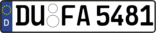 DU-FA5481