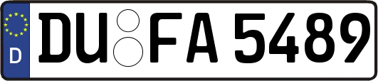 DU-FA5489