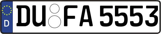DU-FA5553