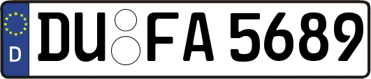 DU-FA5689