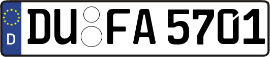 DU-FA5701
