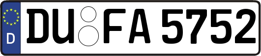DU-FA5752