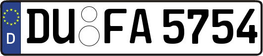 DU-FA5754