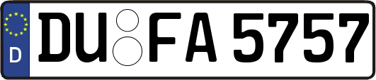 DU-FA5757