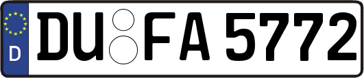 DU-FA5772