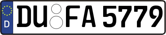DU-FA5779