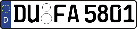 DU-FA5801