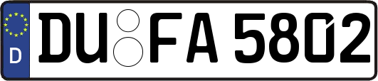 DU-FA5802