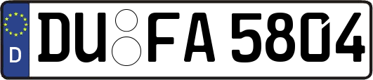DU-FA5804
