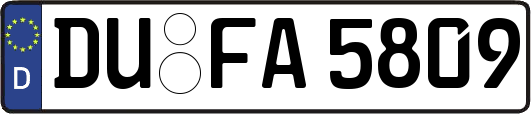 DU-FA5809