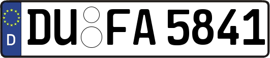 DU-FA5841