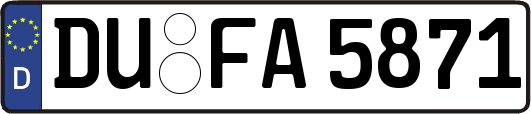 DU-FA5871
