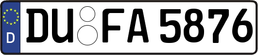 DU-FA5876