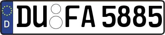 DU-FA5885