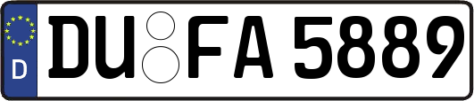 DU-FA5889