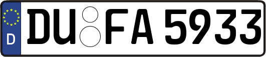 DU-FA5933