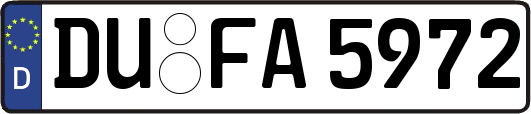 DU-FA5972