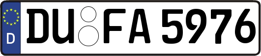 DU-FA5976