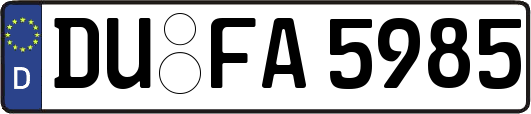 DU-FA5985