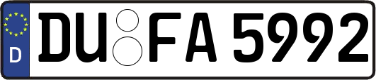 DU-FA5992