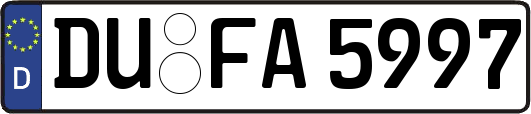 DU-FA5997