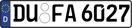 DU-FA6027