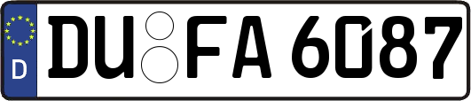 DU-FA6087