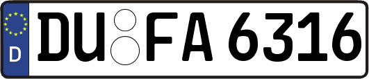 DU-FA6316
