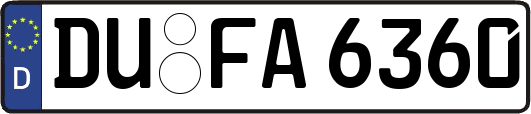 DU-FA6360