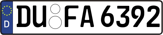 DU-FA6392