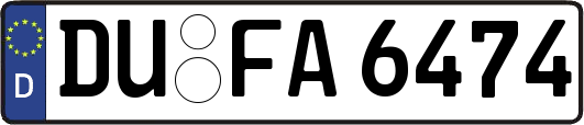 DU-FA6474