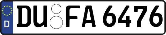 DU-FA6476