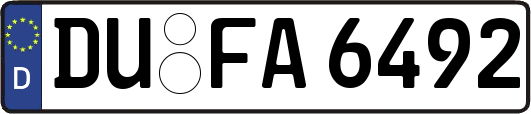 DU-FA6492