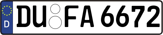 DU-FA6672