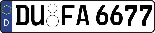 DU-FA6677