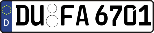 DU-FA6701