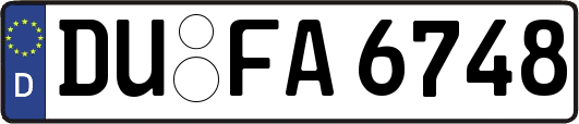 DU-FA6748