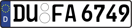 DU-FA6749