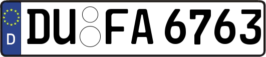 DU-FA6763