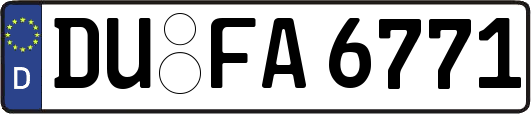 DU-FA6771