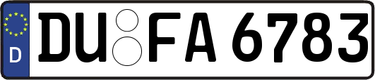 DU-FA6783