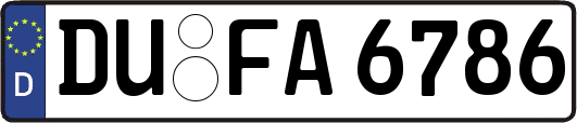 DU-FA6786