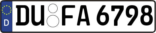 DU-FA6798