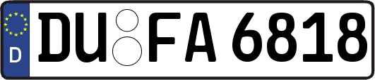 DU-FA6818