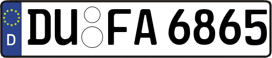DU-FA6865
