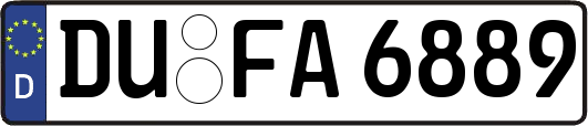 DU-FA6889
