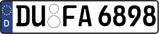 DU-FA6898