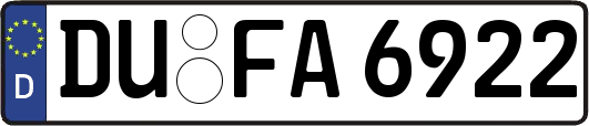 DU-FA6922