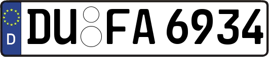 DU-FA6934